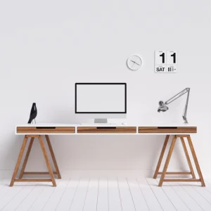 Doer Modern Wooden Desk - Stylish Home Office Solution